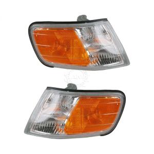 USコーナーライト 92-95ホンダシビックEG EH 2Dr / 3Dr JDMブラック