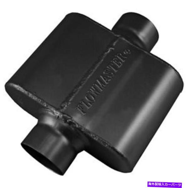 マフラー Flowmaster 325108 10シリーズレースマフラー-2.50センターイン / ...