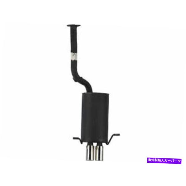 マフラー リアAPIマフラーはスバルインプレッサ2002-2004 2.0L H4ターボチャージャー...