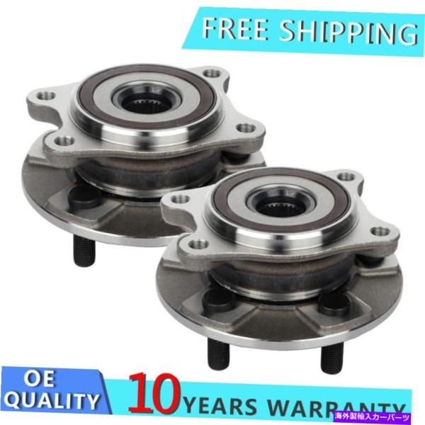 Wheel Hub Bearing ホイールハブベアリングw/5ラグアセンブリフロントNT59026...