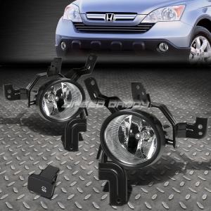 ヘッドライト 07-11ホンダCRV CR-VブラックLED DRLプロジェクター