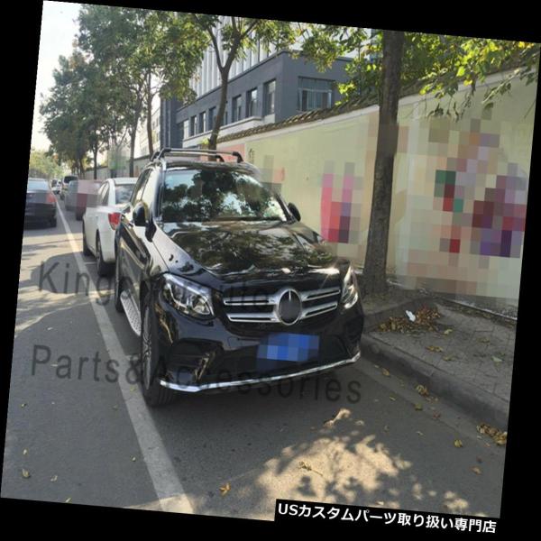 USキャリア メルセデスベンツGLC X 253 2016-2018のための2本のアルミニウムクロス...