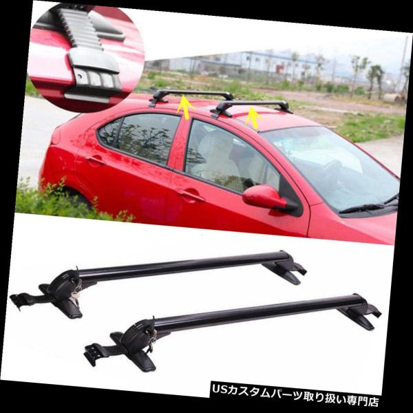 USキャリア Dodge Ramピックアップトラック2010-2016トップルーフラッククロスバー荷...