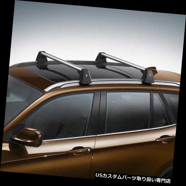 USキャリア 2 xまたはアルミ製ルーフレールクロスバー荷物キャリア、ロック付き+ 09-15 BM...