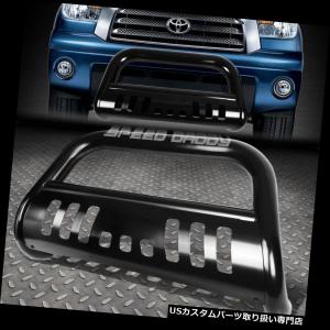 USグリルガード 05-15トヨタタコママットブラックブルバーバンパー