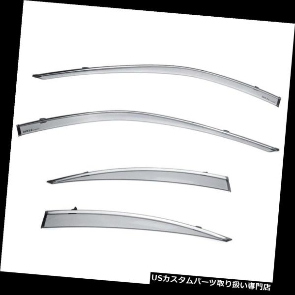 USベントバイザー、ドアバイザー 2019+用Lexus ES300h ES350 [クリップON]...