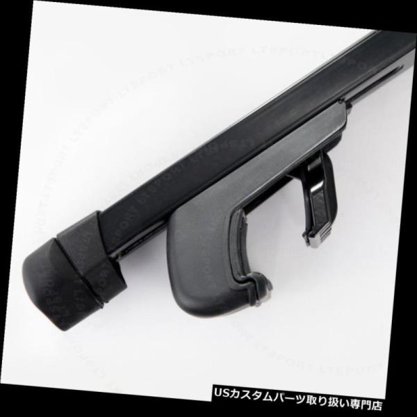 USカーゴ、ルーフ キャリア スバルルーフラックキーロッククロスバー48 "トップレールマウントラゲ...