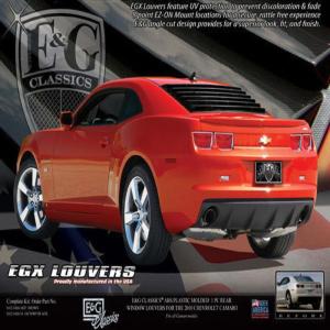 USウィンドウルーバー ペアで16-19シボレーカマロABSリアウィンドウ