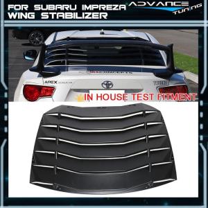 USウィンドウルーバー スバルWRX STI 4thスポーツセダン15-18用