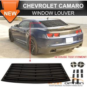 USウィンドウルーバー ペアで16-19シボレーカマロABSリアウィンドウ