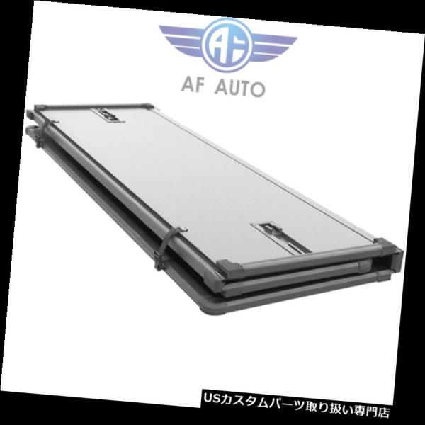 USトノーカバー/トノカバー 2002-2008年ダッジラム6.5ftショートベッド用ハード三つ折り...