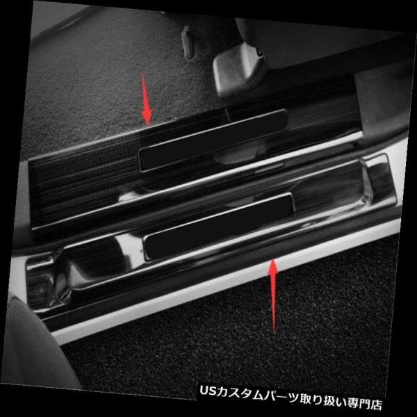 ペダル 日産パトロールY62 2010-2017 2018年のための黒い歓迎のペダルのドアの土台の傷...