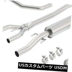 輸入マフラー Borla 140386 Sタイプキャットバックエキゾーストシステムは日産09-14 Maximaに適合  Borla 140386 S｜usdm