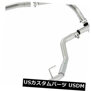 輸入マフラー Borla 11957CB ATAKアクスルバックエキゾーストシステム