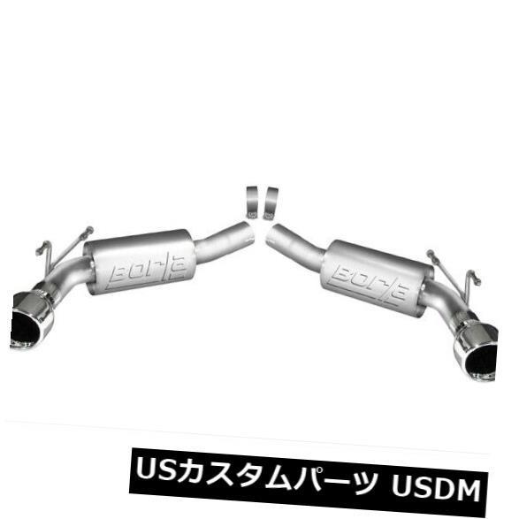 輸入マフラー Borla 11775アクスルバックエキゾーストシステム  Borla 11775 A...