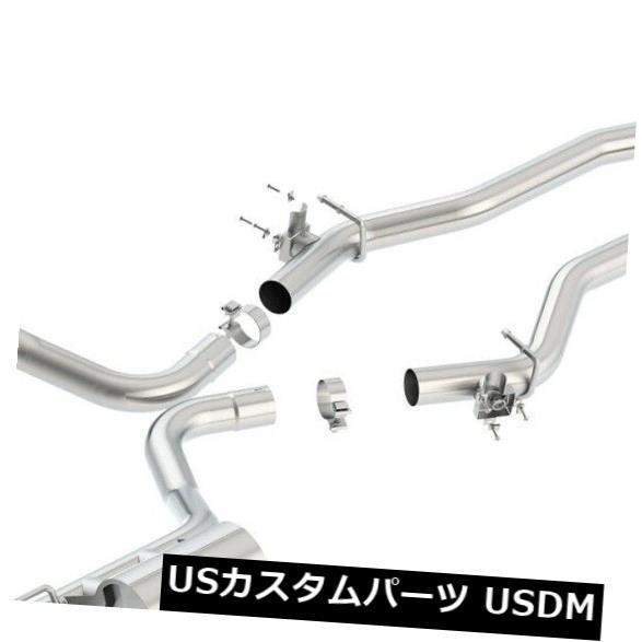 輸入マフラー Borla 140678 ATAK Cat-Back Exhaust System F...