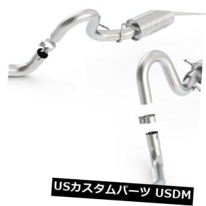 輸入マフラー BORLA 140398キャットバックエキゾーストシステムATAK