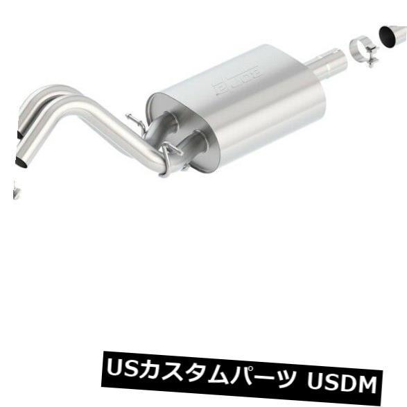 輸入マフラー Borla 140569ツーリングキャットバックエキゾーストシステムは15-19ユーコ...