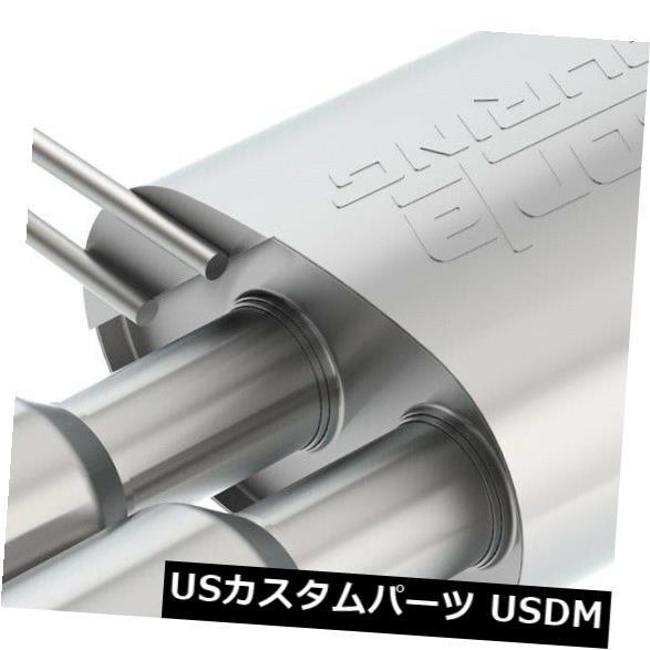 輸入マフラー Borla 11914ツーリングアクスルバックエキゾーストシステムは14-19クーパー...