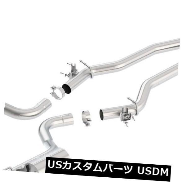 輸入マフラー Borla 140669 ATAK Cat-Back Exhaust System F...
