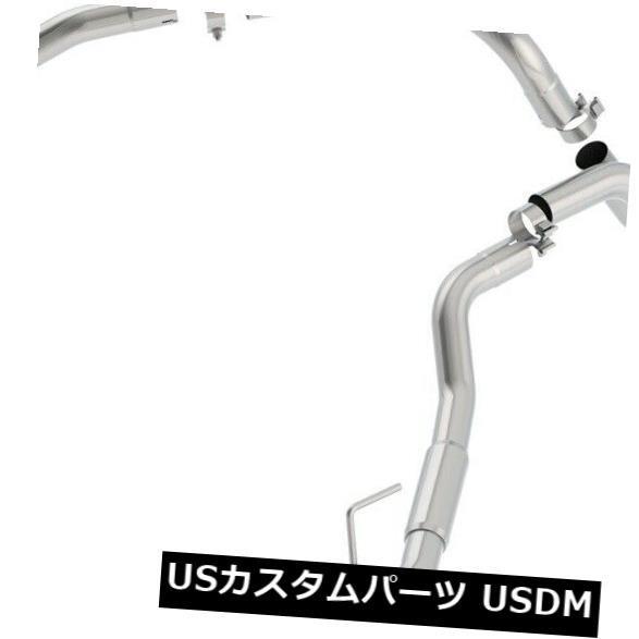 輸入マフラー Borla 140308 SタイプCat-Backエキゾーストシステムは09-19 1...