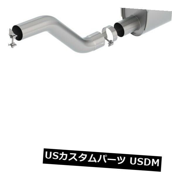 輸入マフラー Borla 140801 Sタイプキャットバックエキゾーストシステムは14-18 25...