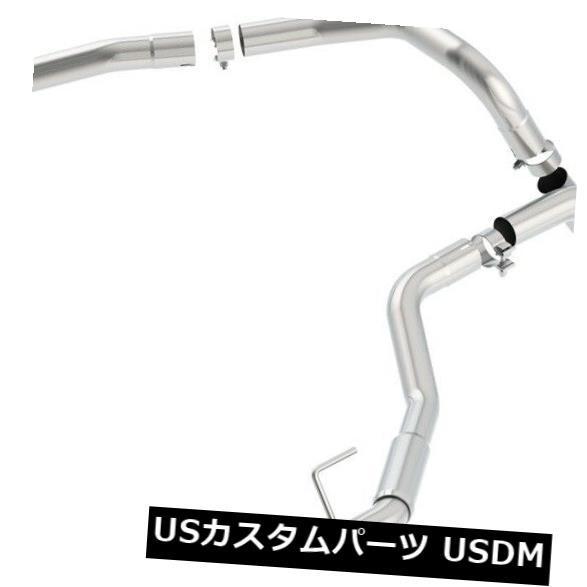 輸入マフラー Borla 140307BC SタイプCat-Backエキゾーストシステムは1500 ...