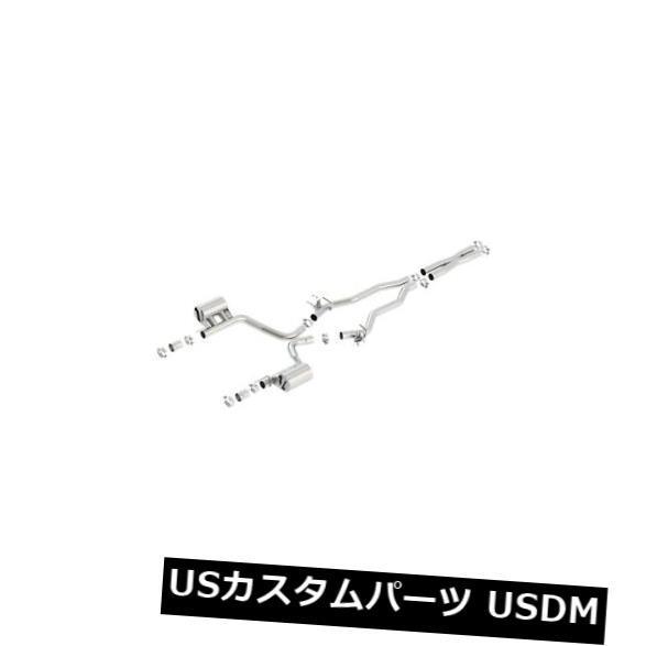 輸入マフラー Borla 140678 ATAK Cat-Back Exhaust System F...
