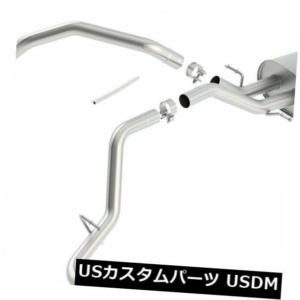 輸入マフラー Borla 14-17シボレーシルバラード1500 5.3L V8 AT / MTレギ...