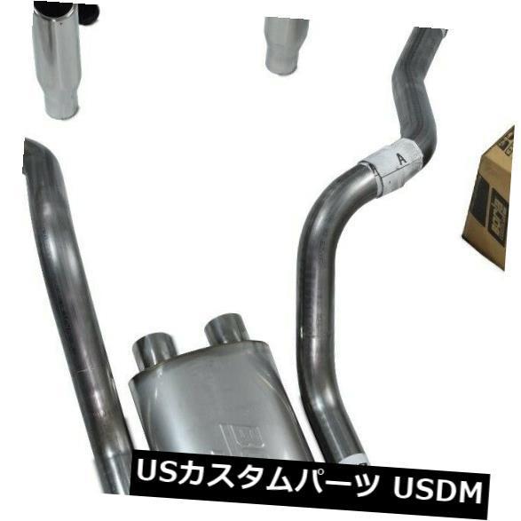 輸入マフラー オールステンレスデュアルエキゾーストキットChevy GMC 1500 99-06 B...