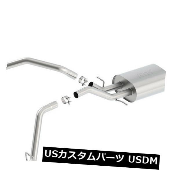 輸入マフラー 2014-2018 GMCシエラ1500 5.3L V8のBORLA Sタイプキャット...
