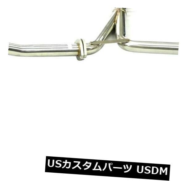 輸入マフラー 2.5インチデュアルエグジットアクスルバックエキゾーストは、レクサス2006から201...