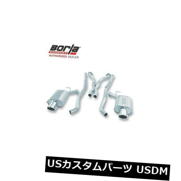 輸入マフラー BORLA 140126キャットバックエキゾーストシステム2004-2007キャデラッ...