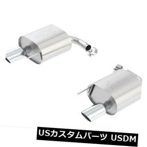 輸入マフラー Borla ATAK AXLE BACK EXHAUST SYSTEM 2015 2016フォード