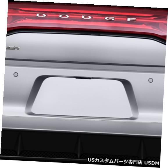 Rear Body Kit Bumper 11-14ダッジチャージャーレーサーデュラフレックスリアバ...