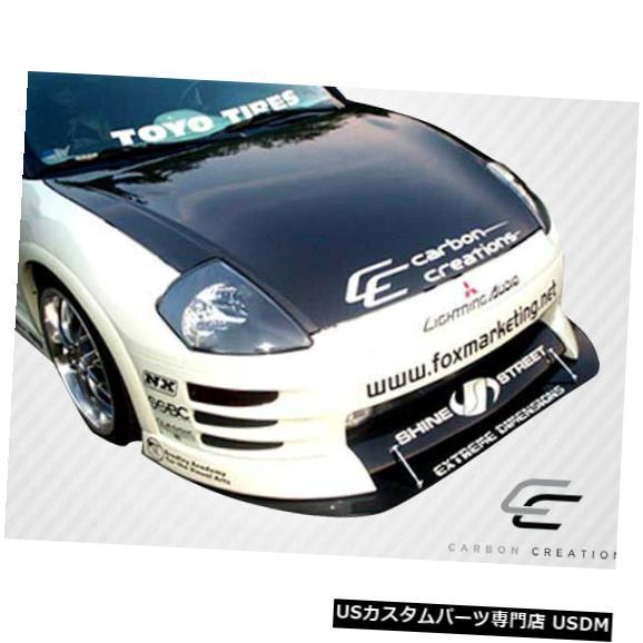 Front Body Kit Bumper ユニバーサルミドルカーボンファイバーフロントバンパーリッ...