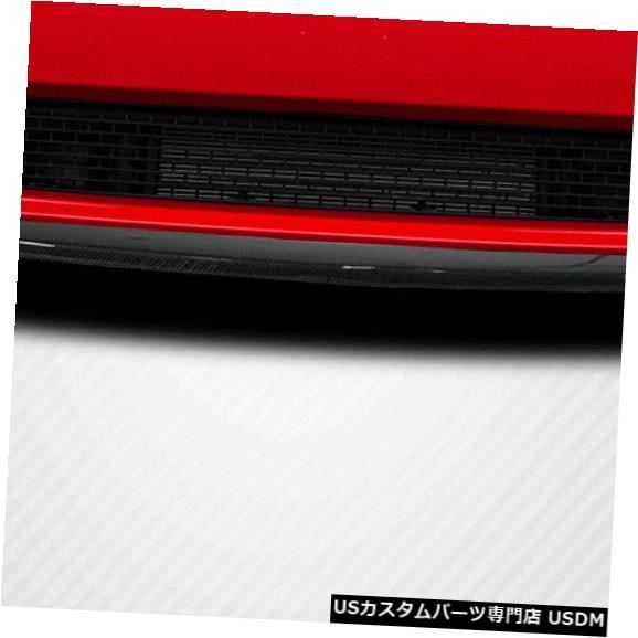 Front Body Kit Bumper 08-18ダッジチャレンジャーヘルキャットカーボンファイ...