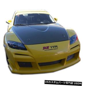 Front Body Kit Bumper 04-08マツダRX8レイヴンデュラフレックスフロントボディキットバンパー!!! 103214  04-0｜usdm