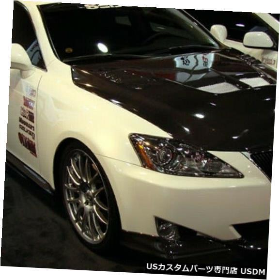 Front Body Kit Bumper 06-08レクサスIS TSセイボンカーボンファイバーフ...