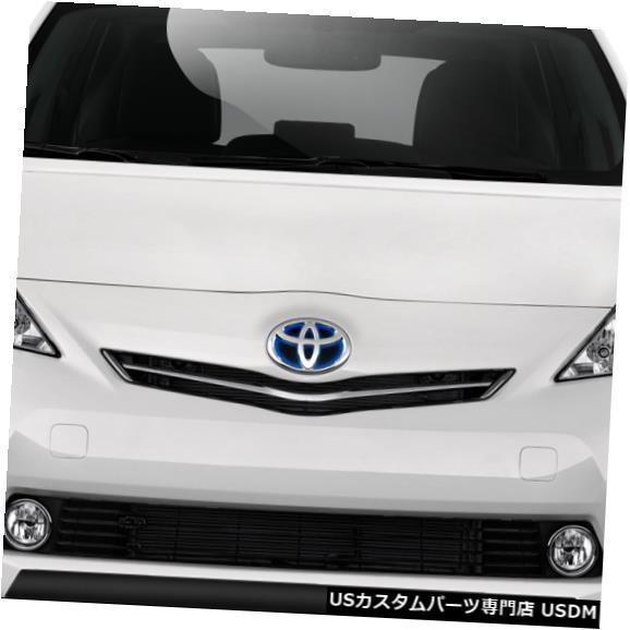 Front Body Kit Bumper 12-14トヨタプリウスVボルテックスオーバーストックフ...