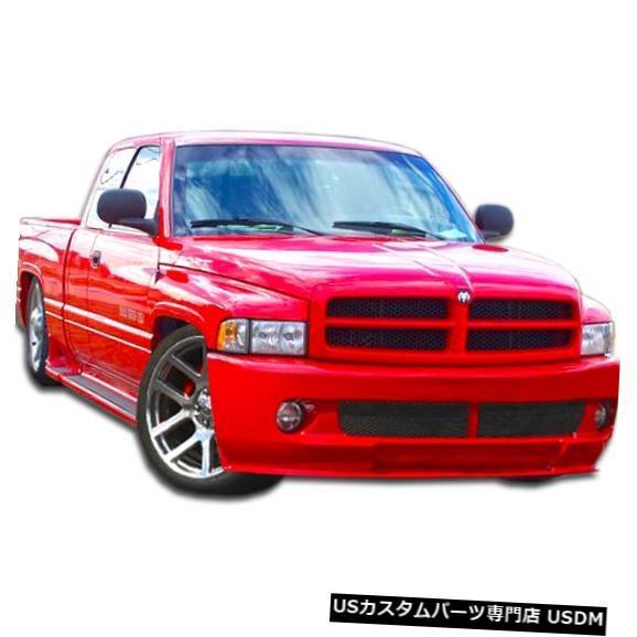 Front Body Kit Bumper 94-01ダッジラムSRTルックDuraflexフロント...