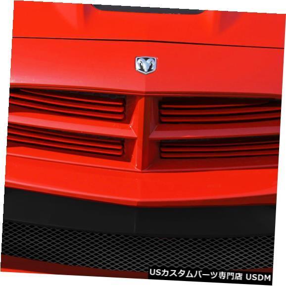 Front Body Kit Bumper 06-10ダッジチャージャーヘルキャットルックDuraf...