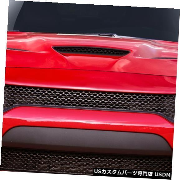 Front Body Kit Bumper 15-18ダッジチャージャーヘルキャットルックDuraf...