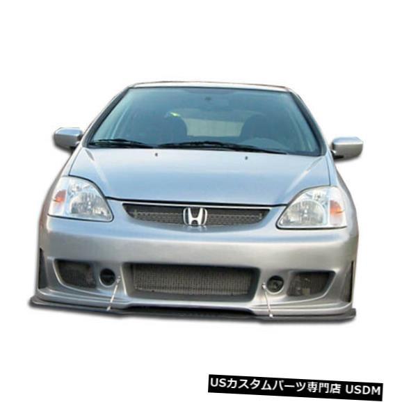 Front Body Kit Bumper 02-05ホンダシビックHB B-2デュラフレックスフロ...