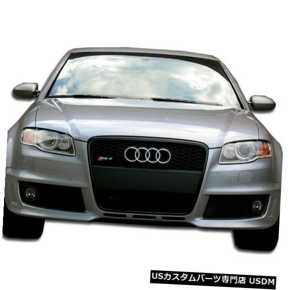 Front Bumper 06-08アウディA4 RS4デュラフレックスフロントワイドボディキットバ...