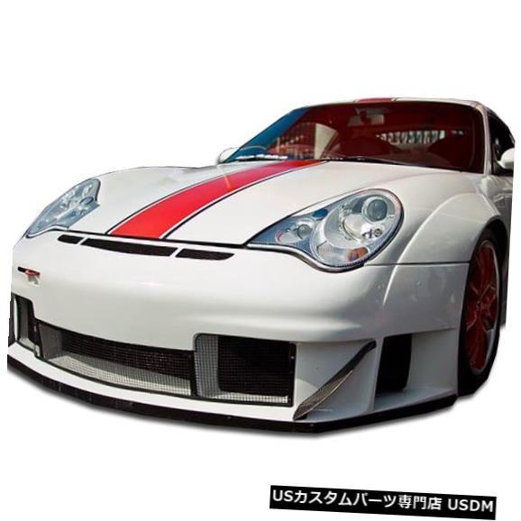 Front Bumper 02-04ポルシェ996 GT3 RSR Duraflexフロントワイドボ...