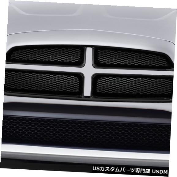 Front Bumper 11-14ダッジチャージャーヘルキャットルックDuraflexフロントボデ...