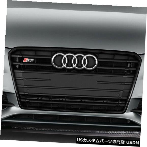 Front Bumper 12-15アウディA7 Sラインカーボンファイバークリエーションズフロント...