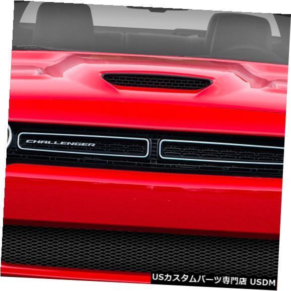 Front Bumper 15-18ダッジチャレンジャーヘルキャットルックDuraflexフロントボ...