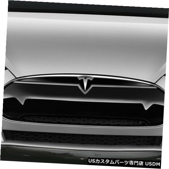 Front Bumper 12-16 Tesla Model S Utechカーボンファイバーフロン...